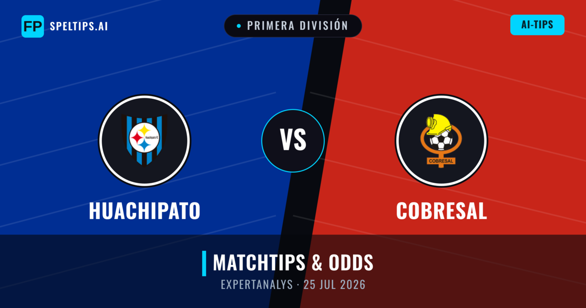Huachipato vs Cobresal — matchtips och förhandstitt