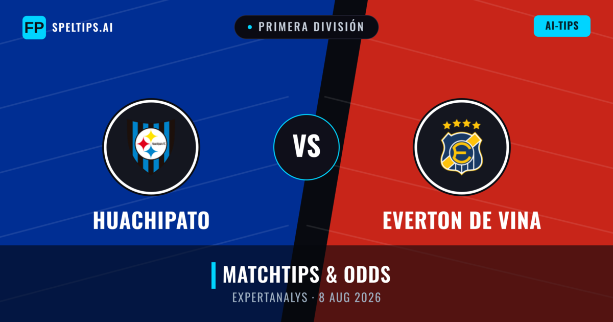 Huachipato vs Everton de Vina — matchtips och förhandstitt