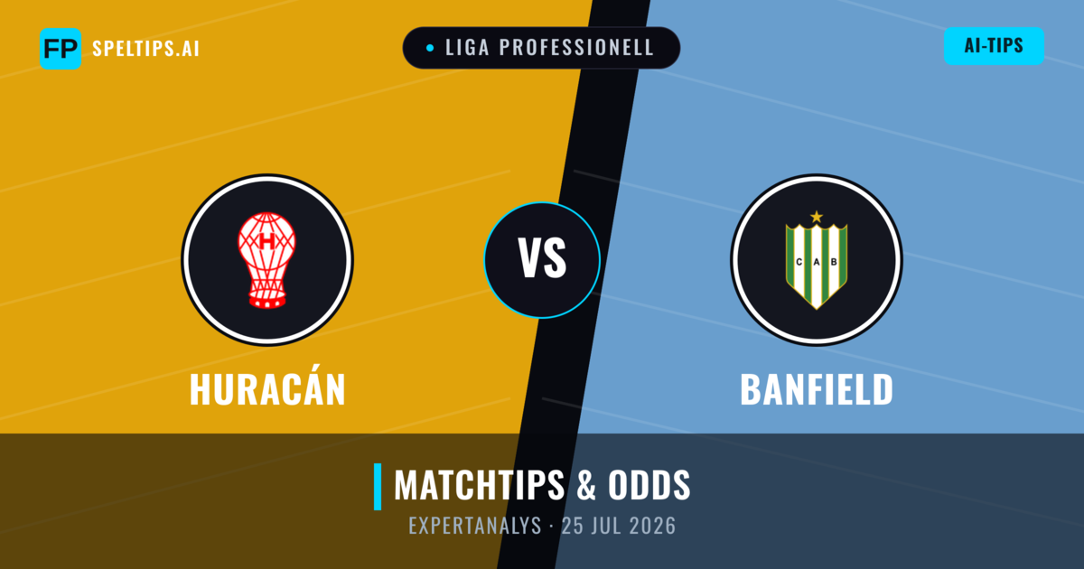 Huracán vs Banfield — matchtips och förhandstitt