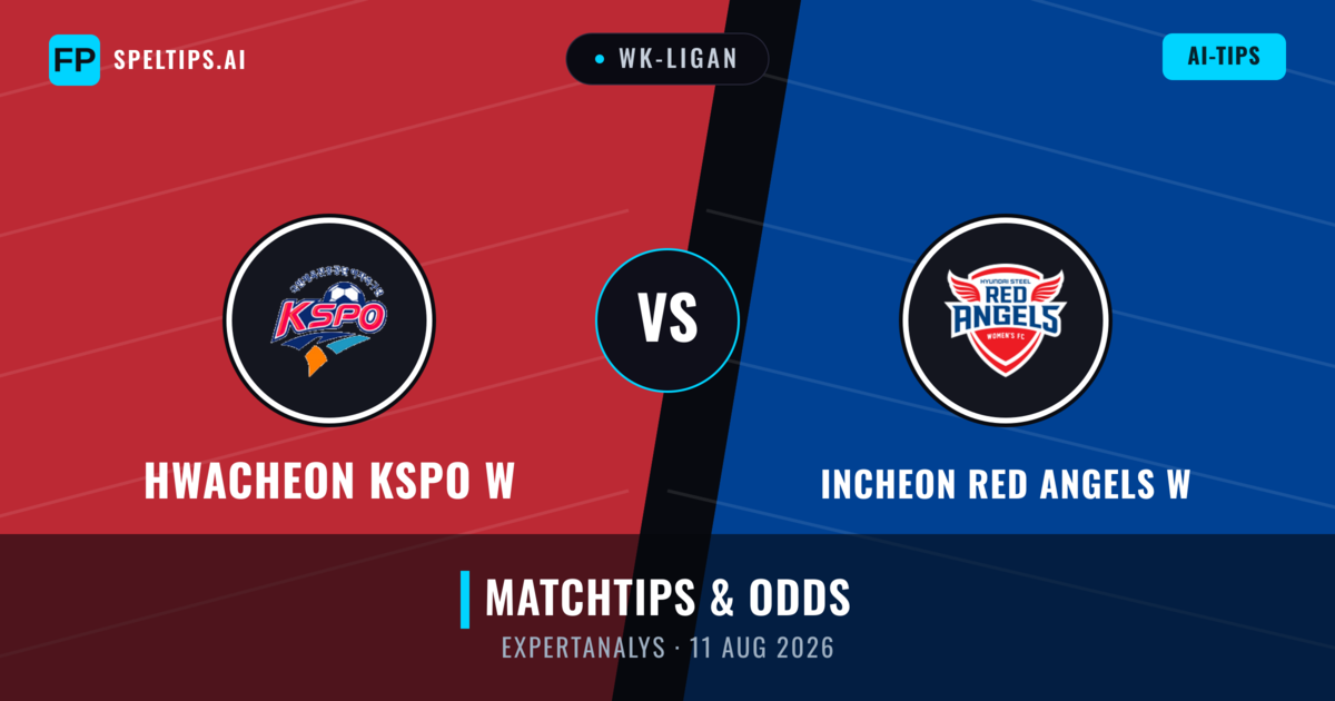Hwacheon KSPO W vs Incheon Red Angels W — matchtips och förhandstitt