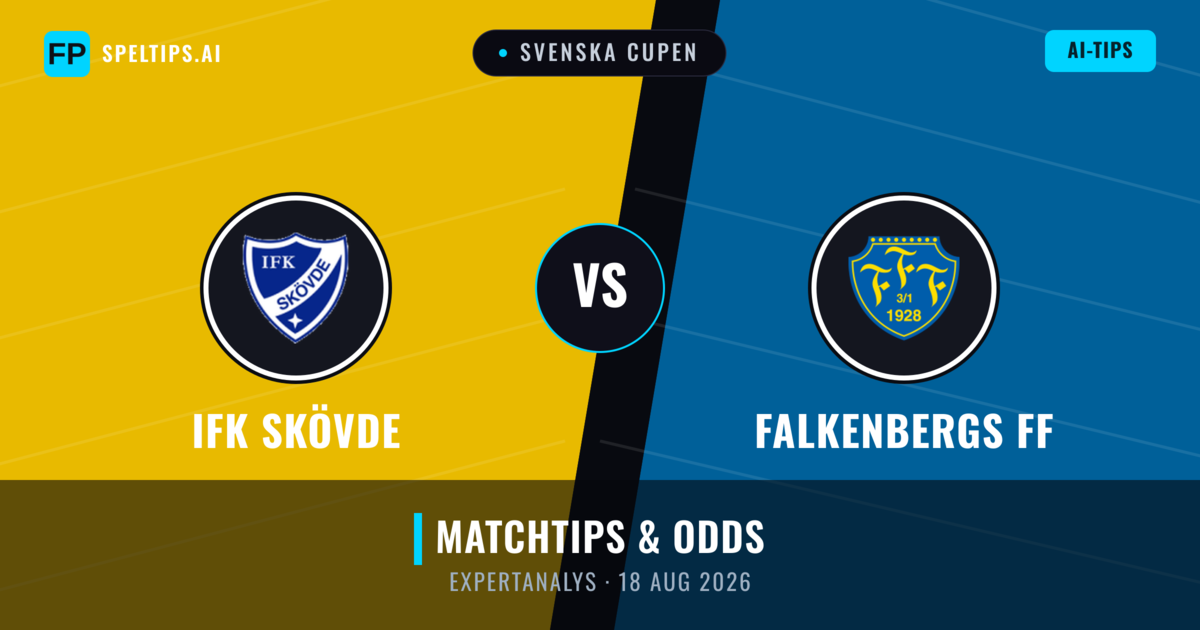 IFK Skövde vs Falkenbergs FF — matchtips och förhandstitt