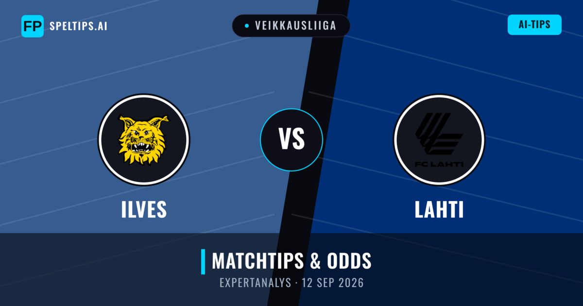 Ilves vs Lahti — matchtips och förhandstitt