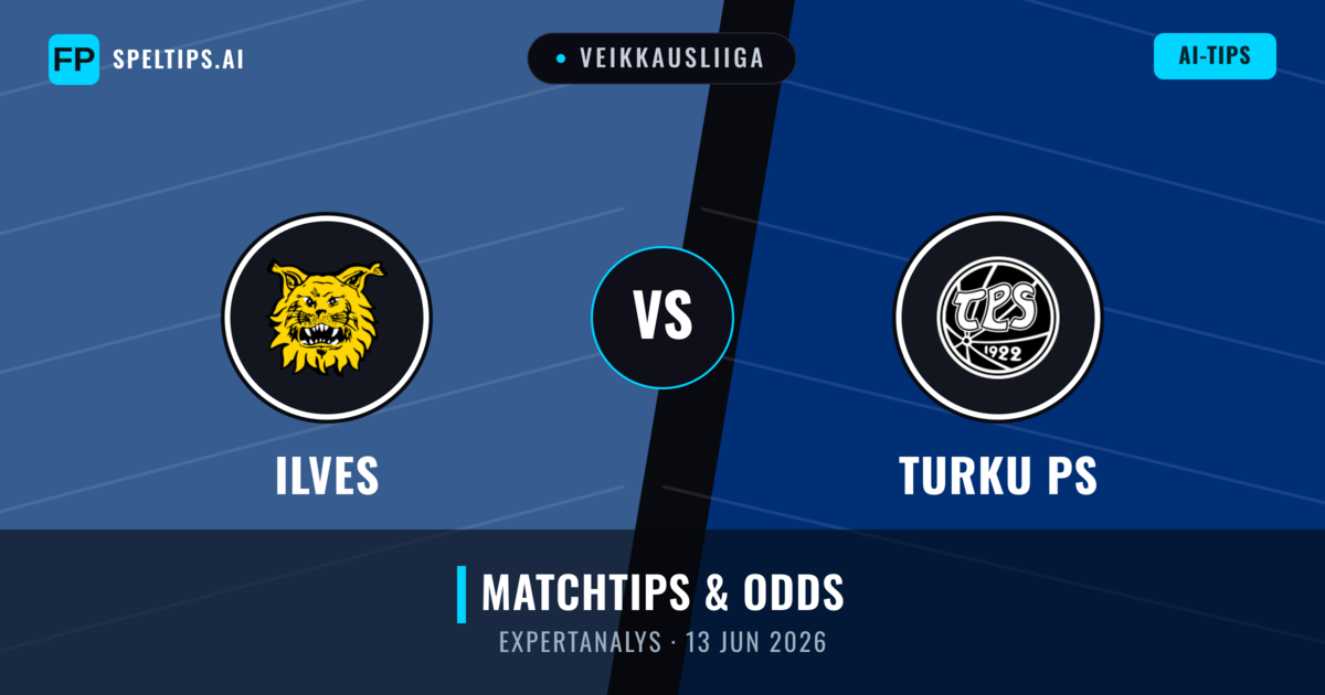 Ilves vs Turku PS — matchtips och förhandstitt