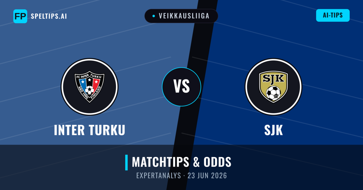 Inter Turku vs SJK — matchtips och förhandstitt
