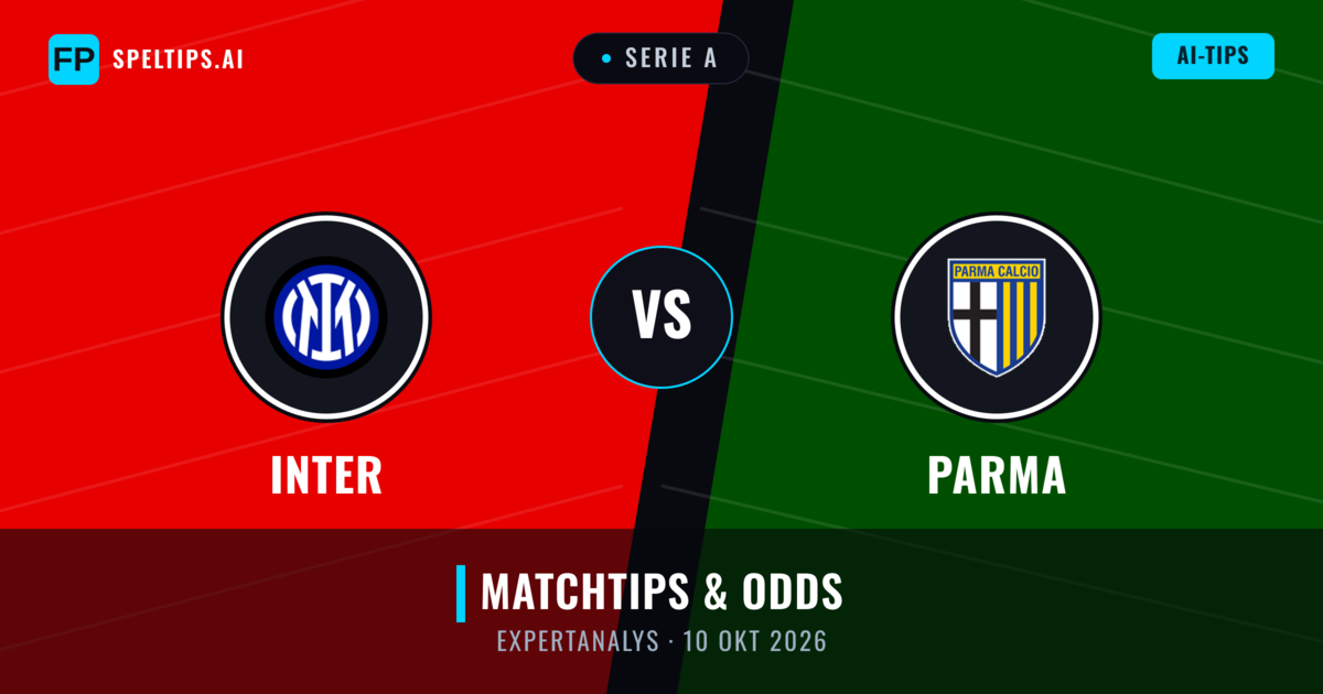 Inter vs Parma — matchtips och förhandstitt