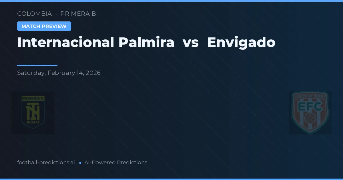 Internacional Palmira vs Envigado — matchtips och förhandstitt