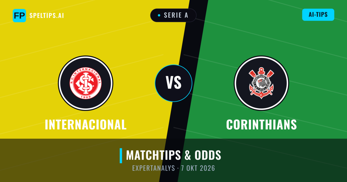 Internacional vs Corinthians — matchtips och förhandstitt