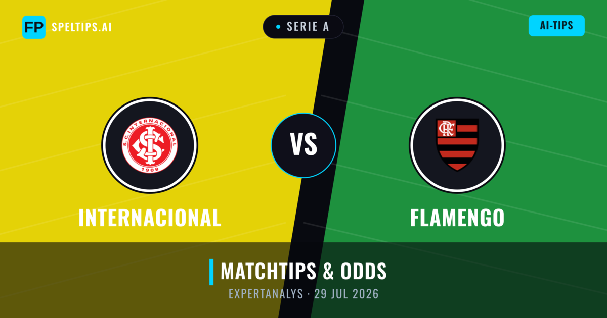 Internacional vs Flamengo — matchtips och förhandstitt