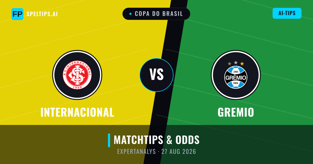 Internacional vs Gremio — matchtips och förhandstitt