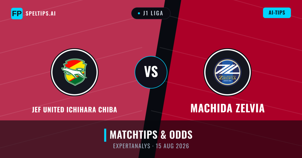 JEF United Ichihara Chiba vs Machida Zelvia — matchtips och förhandstitt