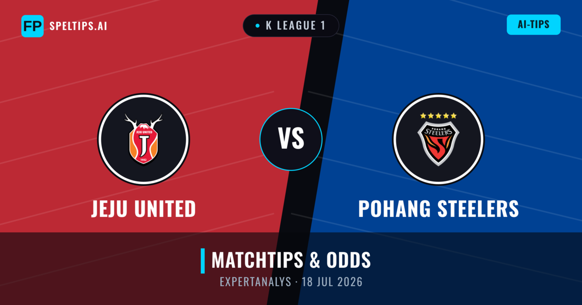 Jeju United vs Pohang Steelers — matchtips och förhandstitt