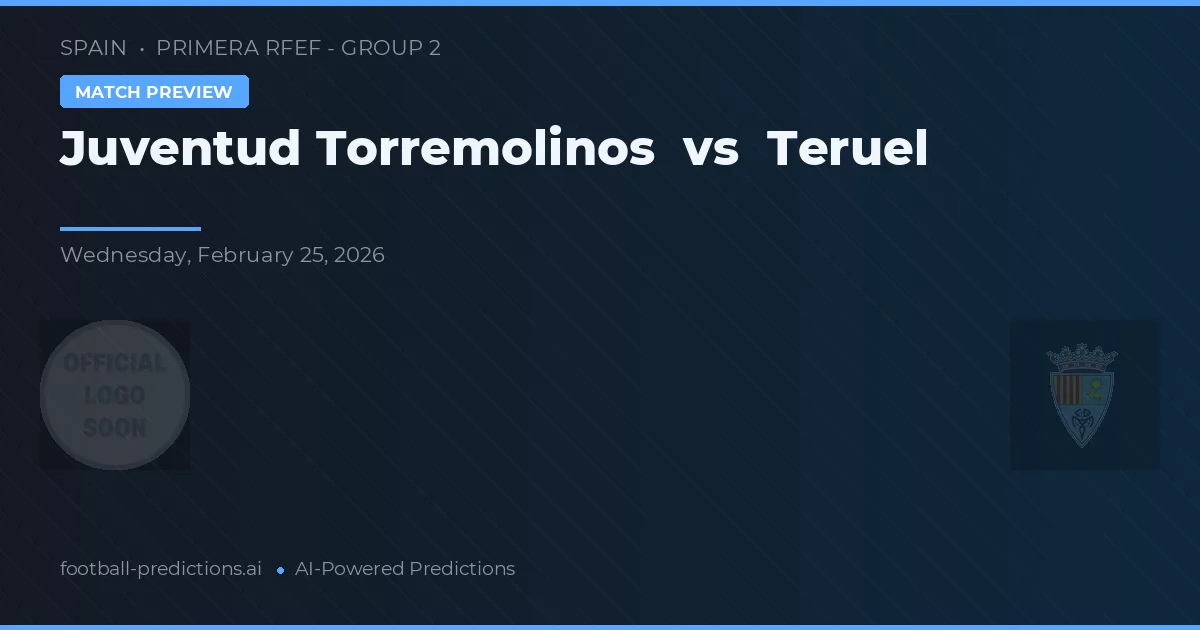 Juventud Torremolinos vs Teruel — matchtips och förhandstitt