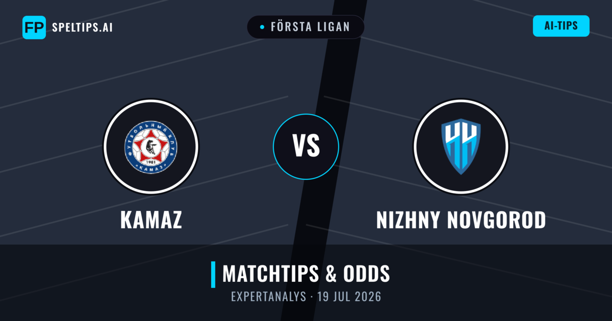 KAMAZ vs Nizhny Novgorod — matchtips och förhandstitt