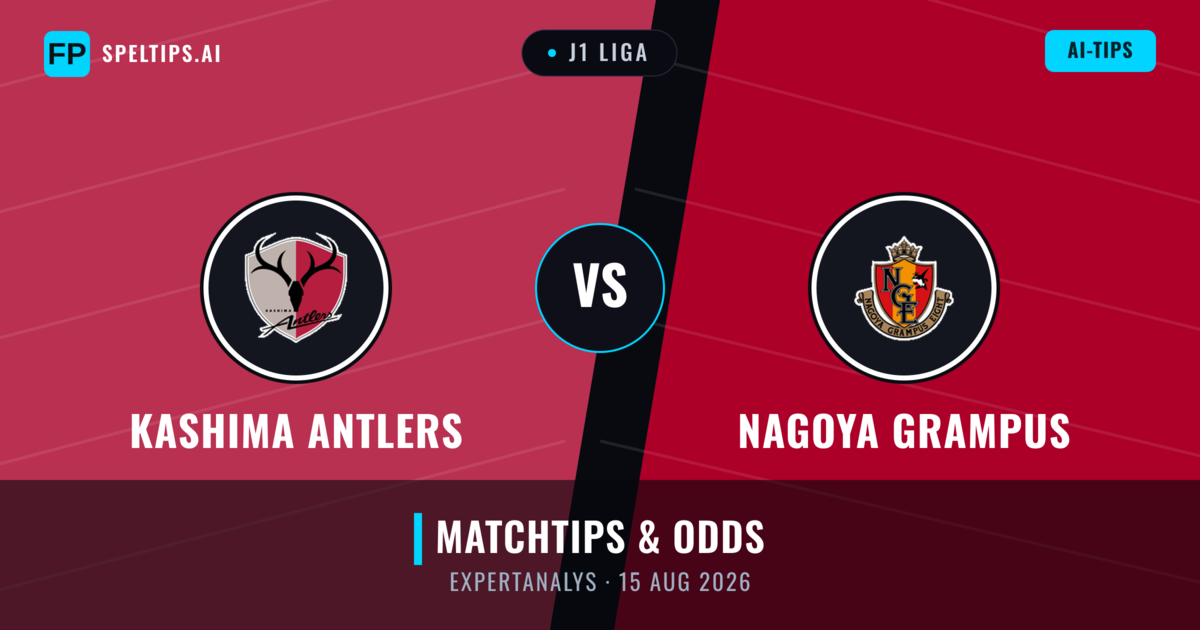 Kashima Antlers vs Nagoya Grampus — matchtips och förhandstitt