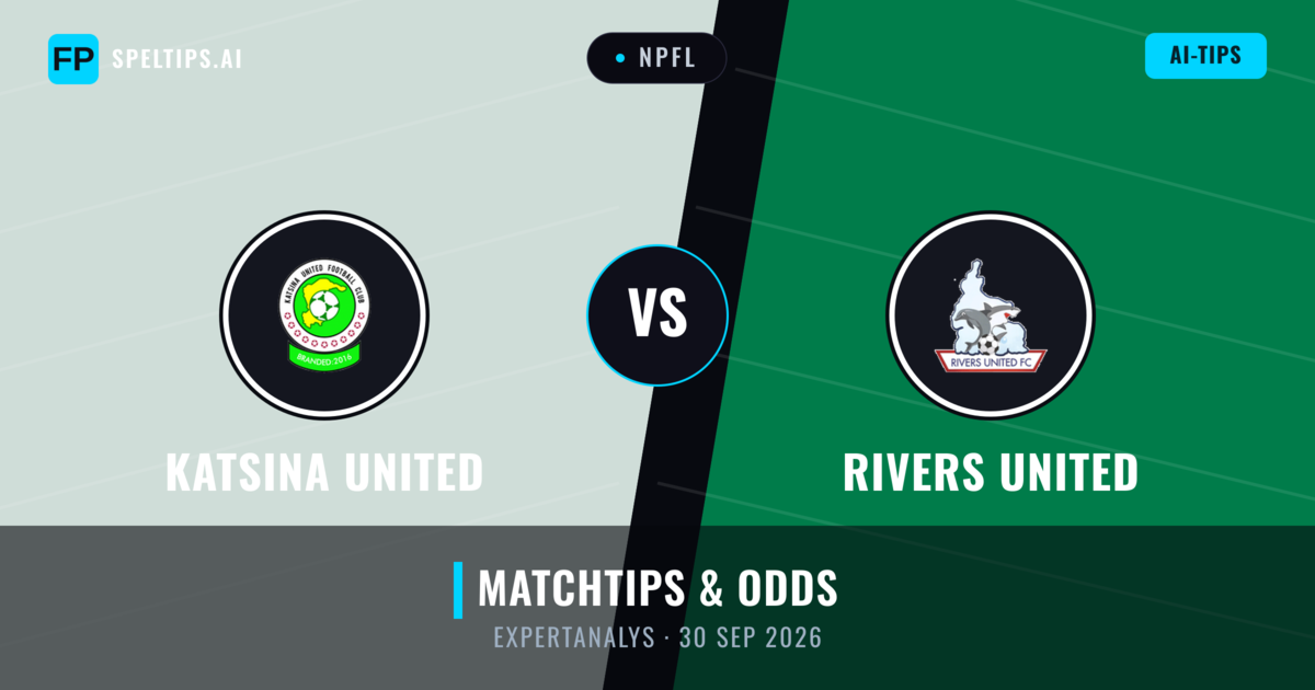Katsina United vs Rivers United — matchtips och förhandstitt