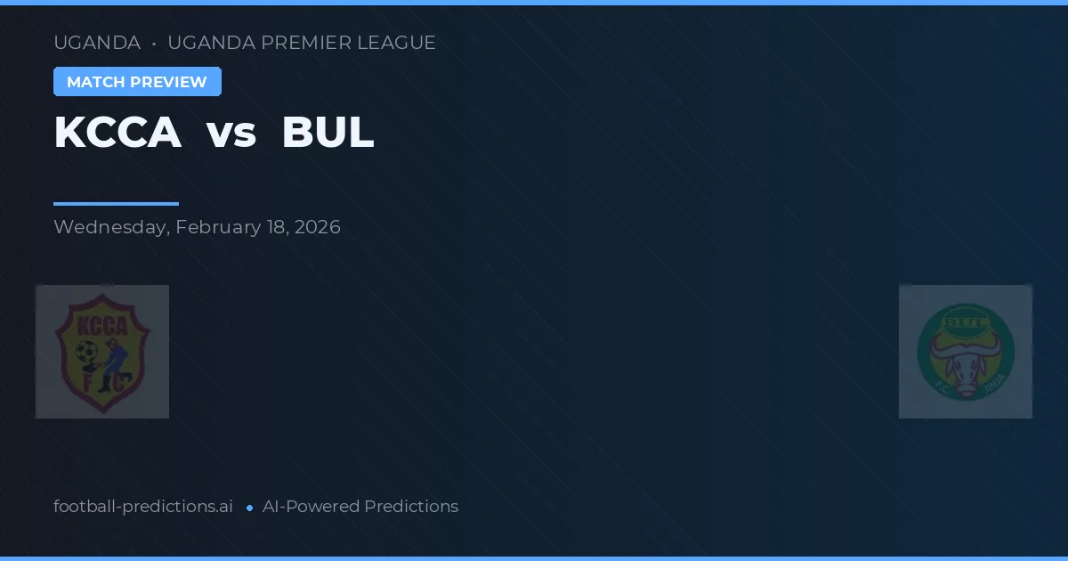 KCCA vs BUL — matchtips och förhandstitt