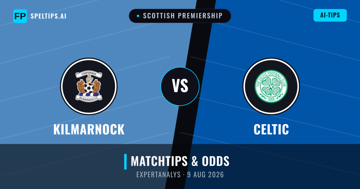 Kilmarnock vs Celtic — matchtips och förhandstitt