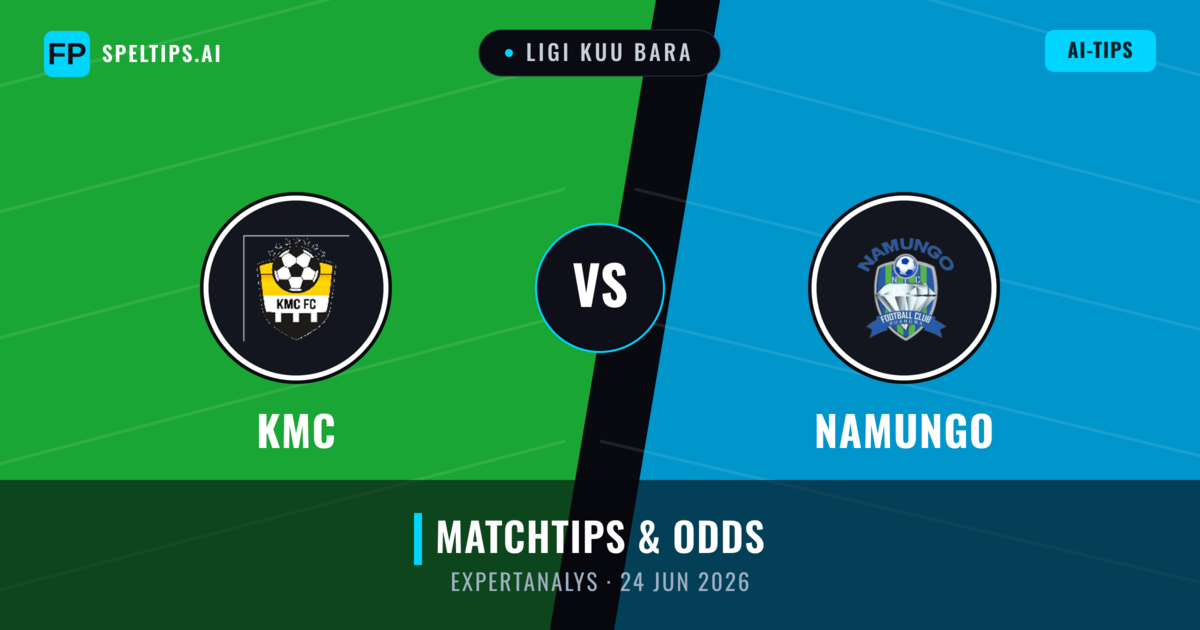 KMC vs Namungo — matchtips och förhandstitt