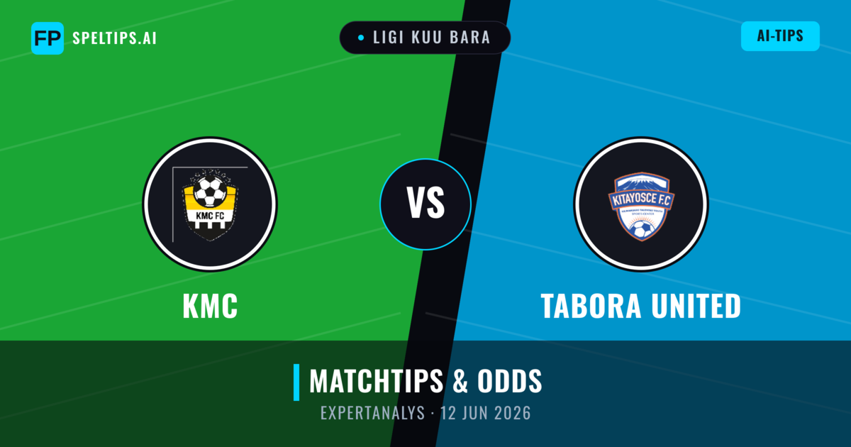 KMC vs Tabora United — matchtips och förhandstitt