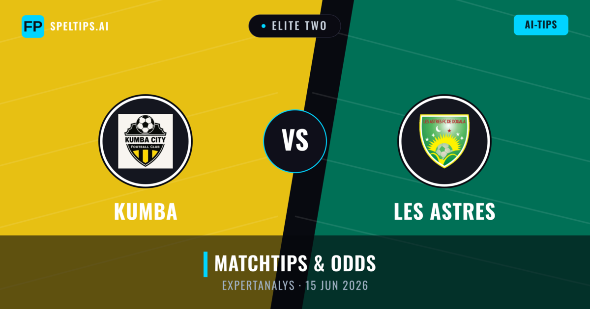 Kumba vs Les Astres — matchtips och förhandstitt