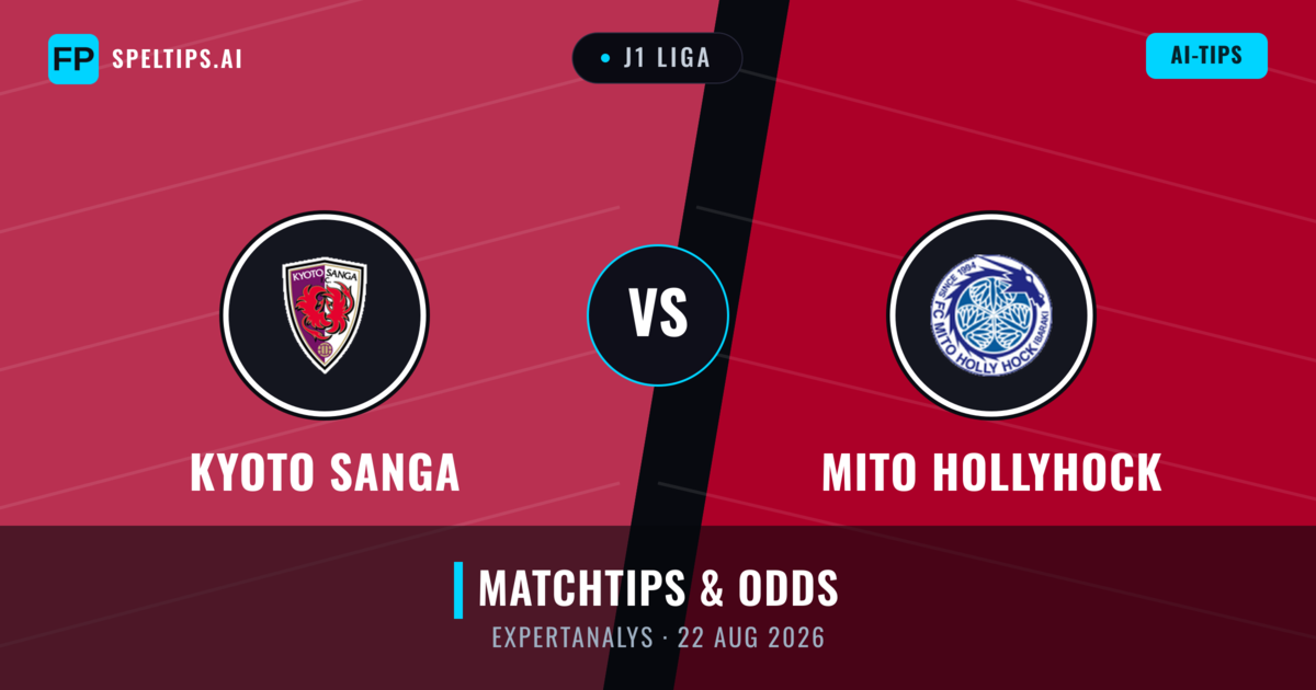 Kyoto Sanga vs Mito HollyHock — matchtips och förhandstitt