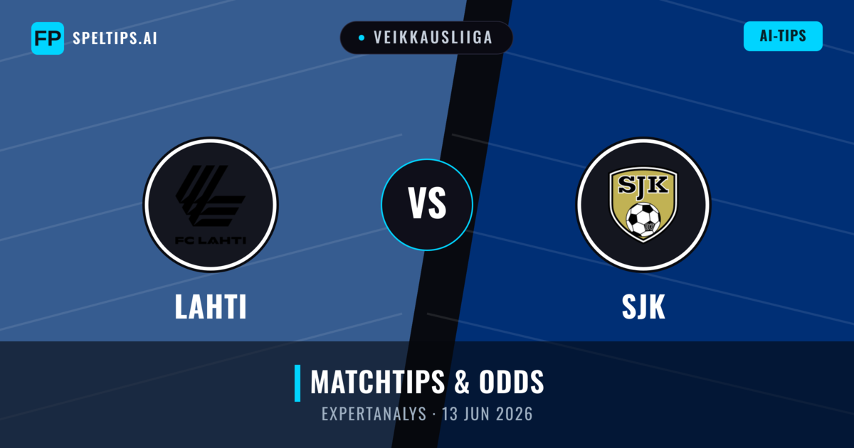 Lahti vs SJK — matchtips och förhandstitt