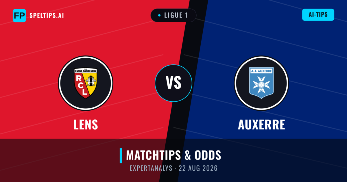 Lens vs Auxerre — matchtips och förhandstitt