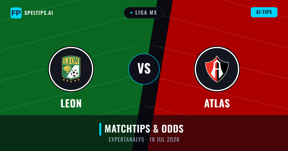 Leon vs Atlas — matchtips och förhandstitt