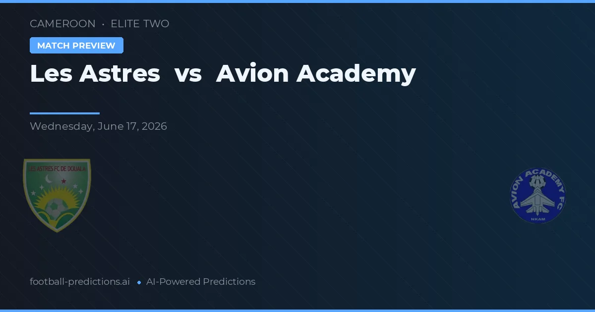 Les Astres vs Avion Akademi — matchtips och förhandstitt