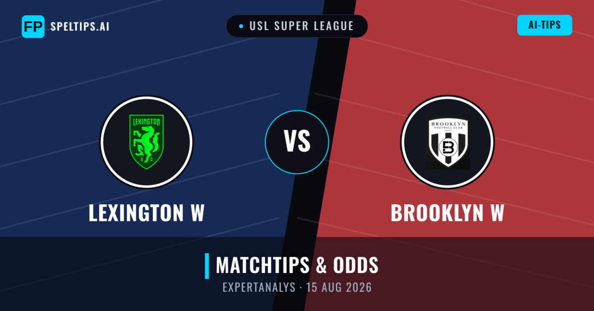 Lexington W vs Brooklyn W — matchtips och förhandstitt