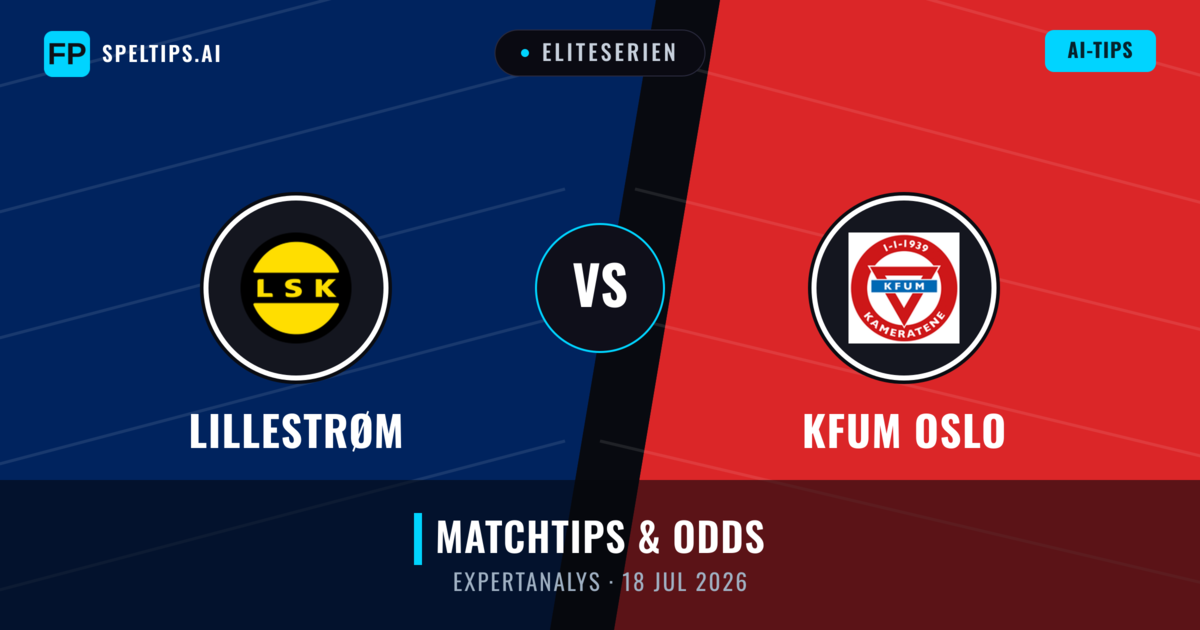 Lillestrøm vs KFUM Oslo — matchtips och förhandstitt