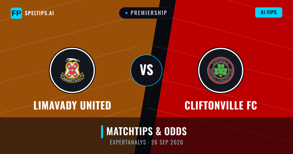 Limavady United vs Cliftonville FC — matchtips och förhandstitt