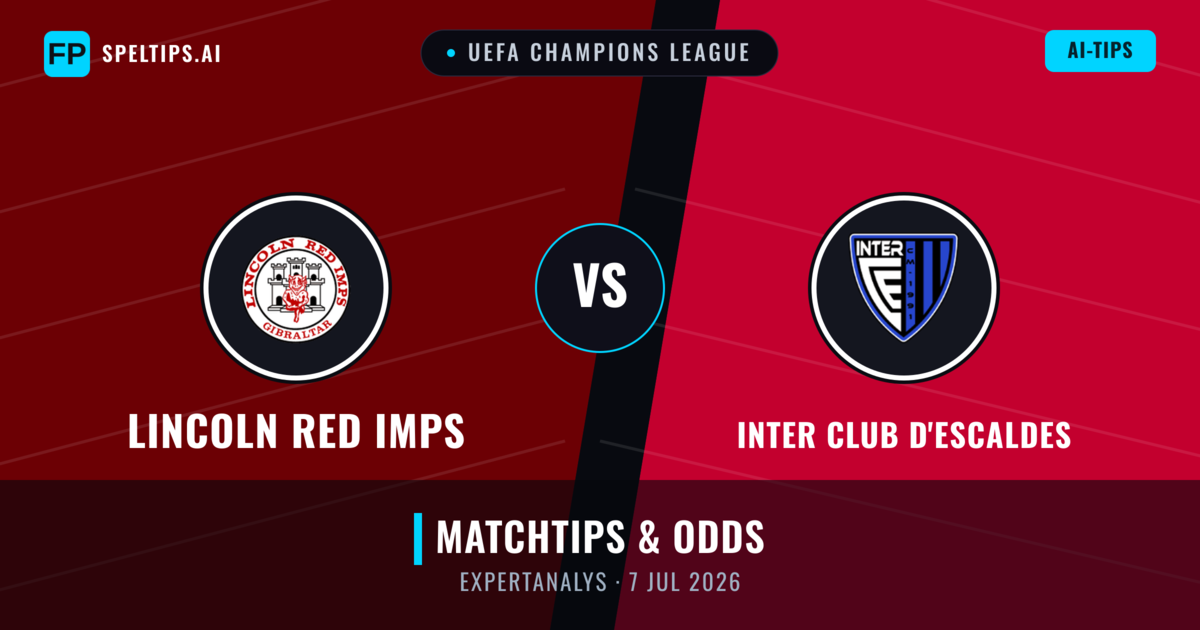 Lincoln Red Imps vs Inter Club d'Escaldes — matchtips och förhandstitt
