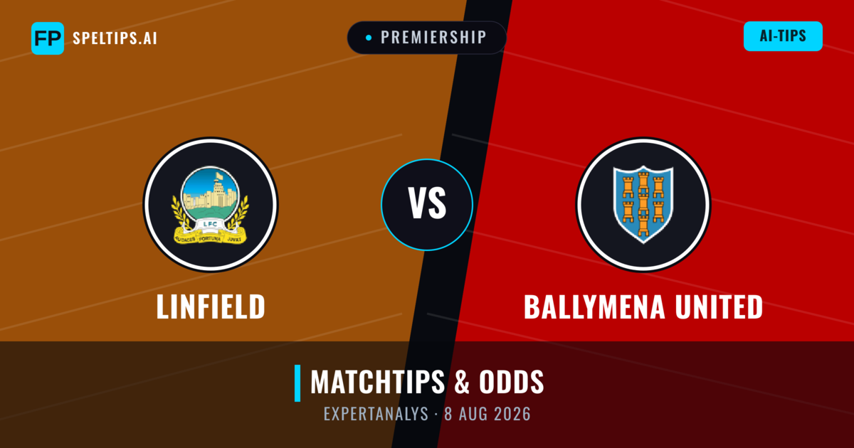 Linfield vs Ballymena United — matchtips och förhandstitt