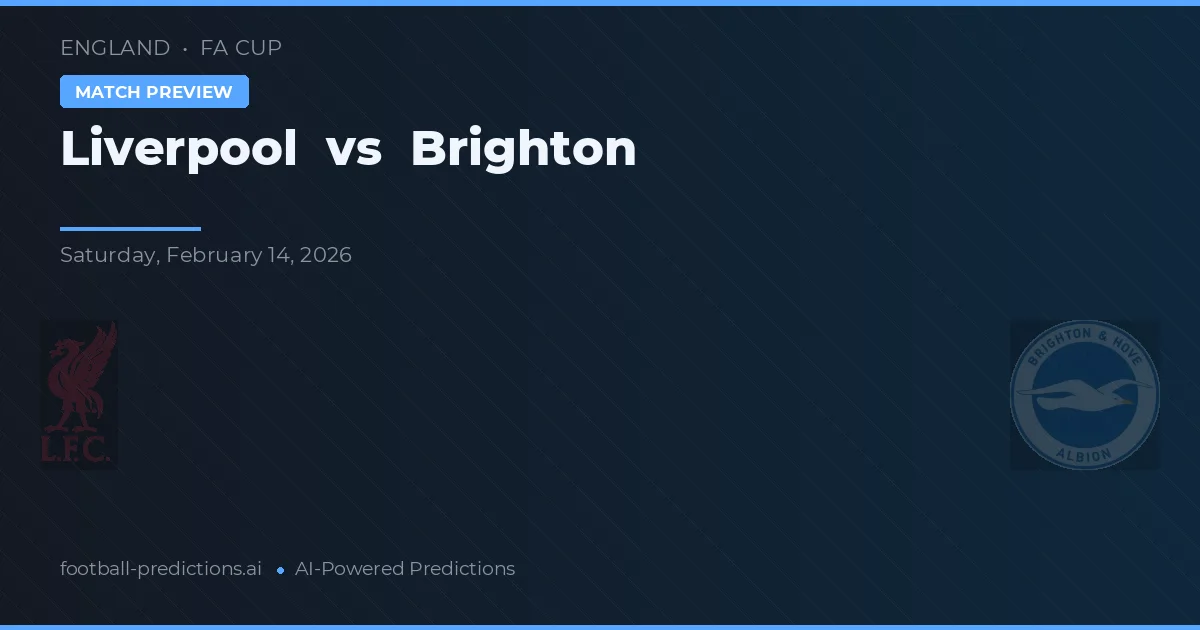 Liverpool vs Brighton — matchtips och förhandstitt
