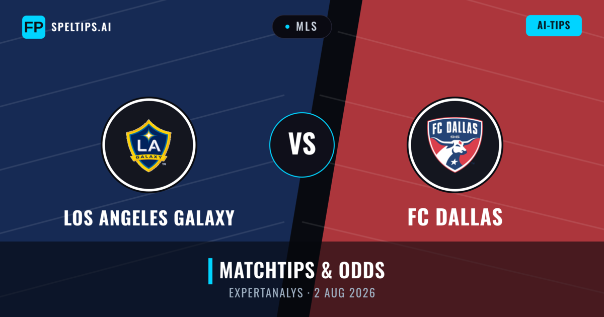 Los Angeles Galaxy vs FC Dallas — matchtips och förhandstitt