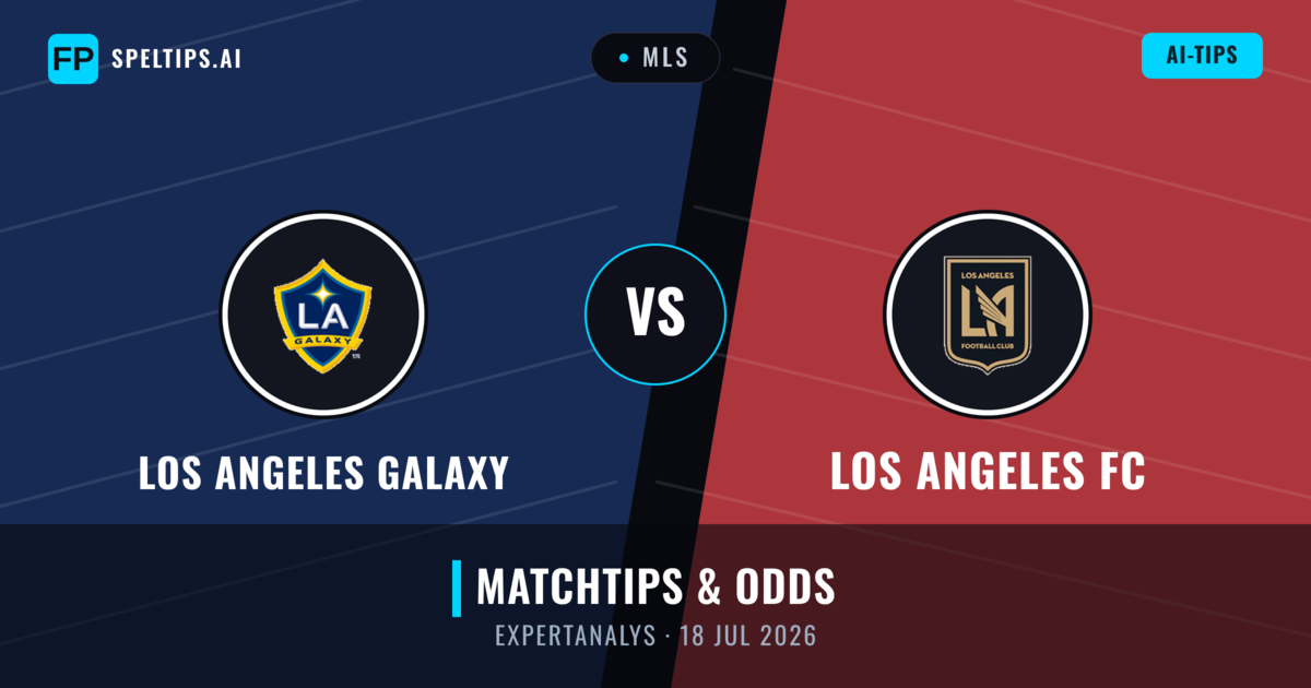 Los Angeles Galaxy vs Los Angeles FC — matchtips och förhandstitt