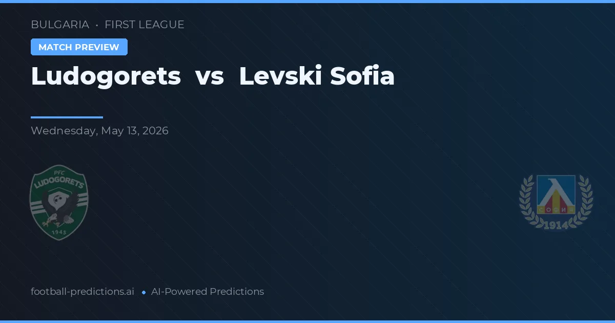 Ludogorets vs Levski Sofia — matchtips och förhandstitt