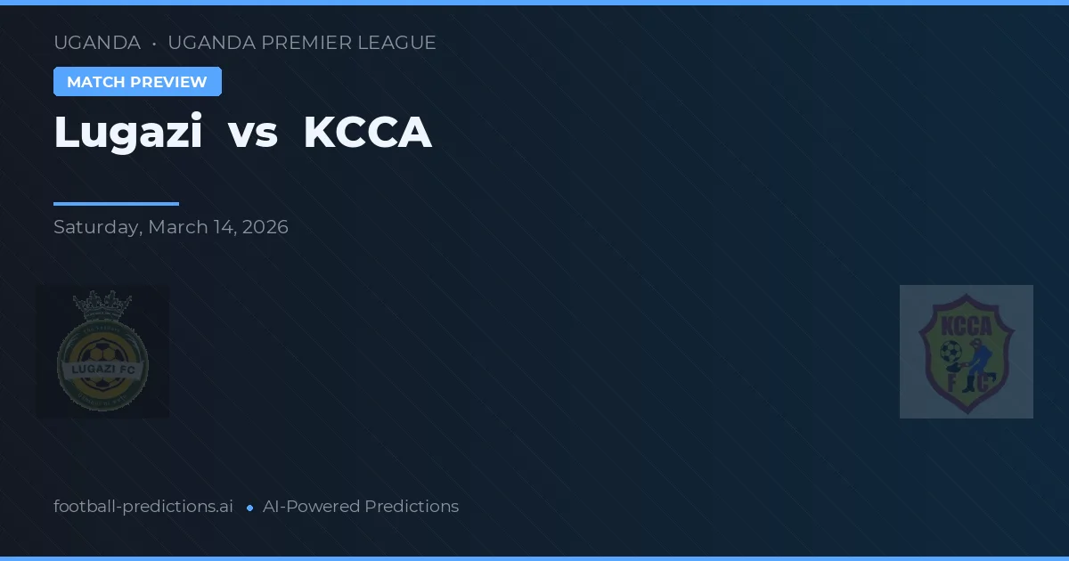 Lugazi vs KCCA — matchtips och förhandstitt