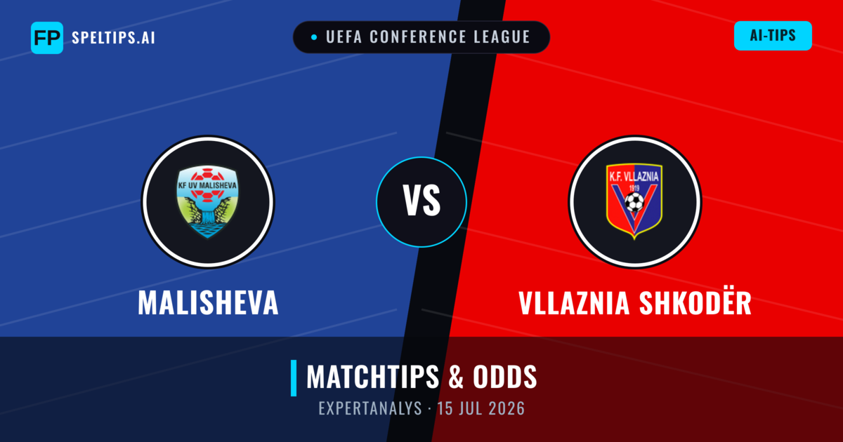 Malisheva vs Vllaznia Shkodër — matchtips och förhandstitt