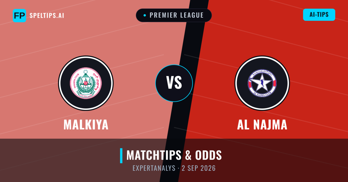 Malkiya vs Al Najma — matchtips och förhandstitt