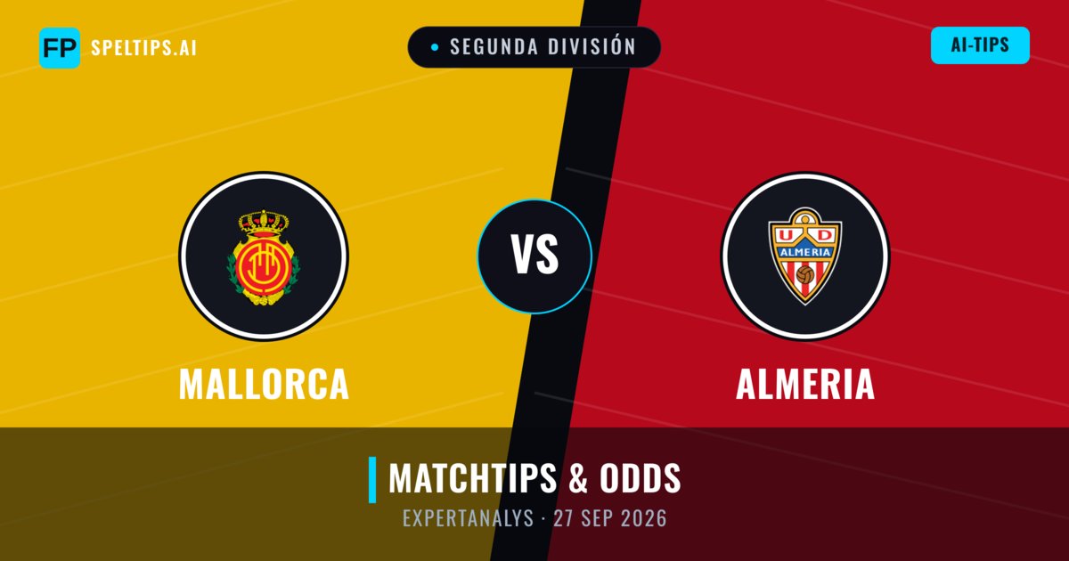 Mallorca vs Almeria — matchtips och förhandstitt