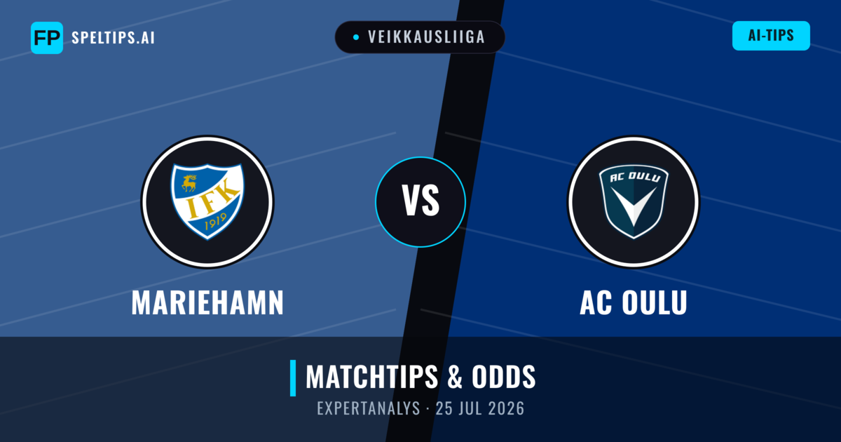 Mariehamn vs AC Oulu — matchtips och förhandstitt