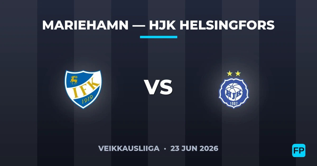 Mariehamn vs HJK Helsingfors — matchtips och förhandstitt