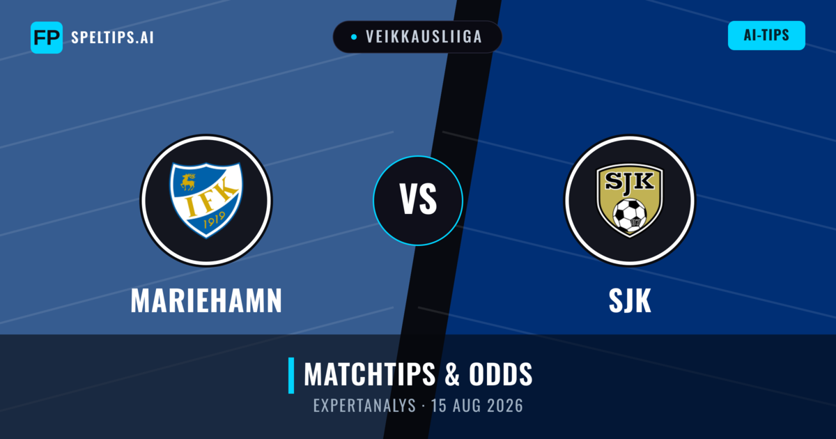 Mariehamn vs SJK — matchtips och förhandstitt