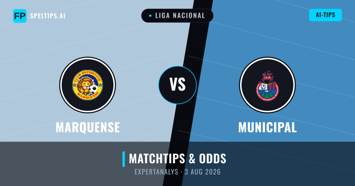 Marquense vs Municipal — matchtips och förhandstitt