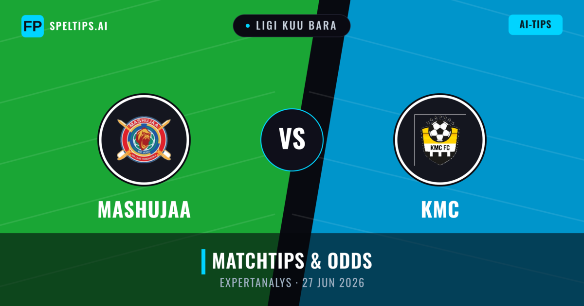 Mashujaa vs KMC — matchtips och förhandstitt