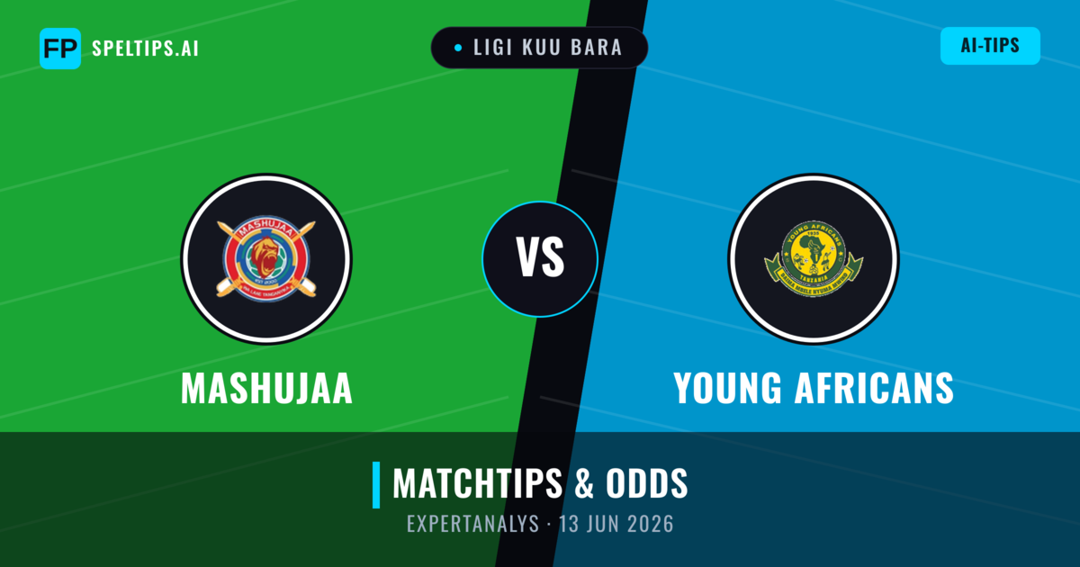 Mashujaa vs Young Africans — matchtips och förhandstitt