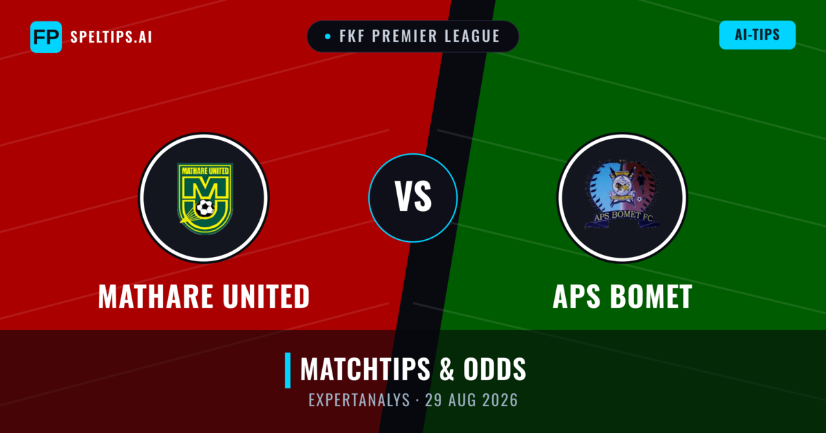 Mathare United vs APS Bomet — matchtips och förhandstitt