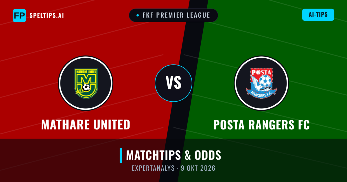 Mathare United vs Posta Rangers FC — matchtips och förhandstitt